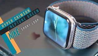 Image result for Apple Watch Nike Hyper Crimson Neptune Green MacRumors