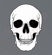 Image result for Gothic Skull SVG