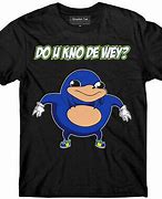 Image result for Sonic Movie Meme T-shirt