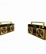 Image result for Roblox Gold Boombox