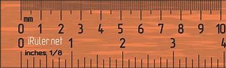 Image result for 12-Inch Ruler Print Out