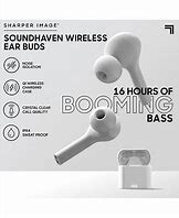 Image result for Sharper Image Company Light-Up Wireless Earbuds 2019