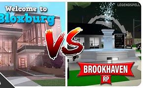 Image result for Roblox Brookhaven vs Bloxburg