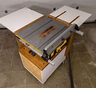 Image result for DIY Rolling Table Saw Stand