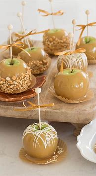 Image result for Gourmet Caramel Apple's