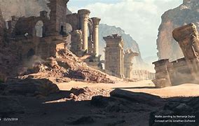 Image result for Desert Ruins Concept Art