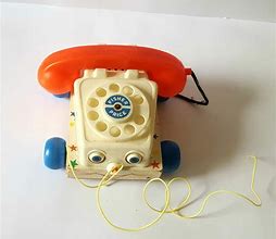 Image result for Vintage Fisher-Price Phone Packaging