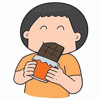 Image result for Boy Eating Chocolate Cartoon