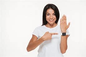 Image result for Pointing Finger to Watch