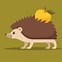 Image result for Hedgehog Curled Up Clip Art