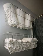 Image result for Invovative Towel Storage