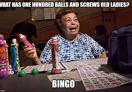 Image result for Bingo Lady Meme