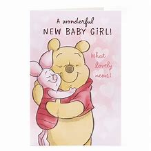 Image result for Winnie the Pooh Baby Card