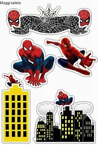 Image result for Spider-Man Topper Printable