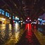 Image result for Rain City Street Lights at Night