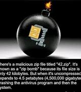 Image result for 54 Yottabyte Zip Bomb