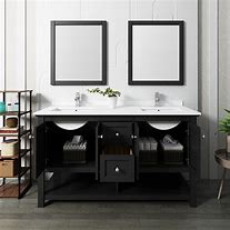 Image result for Mirrored Bathroom Vanity with Sink