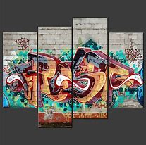 Image result for Graffiti Canvas Art