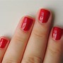 Image result for Red Nail Polish Silver Rings