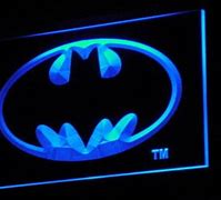Image result for Neon Batman Logo