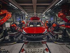 Image result for Robots in Car Factory