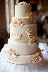 Image result for Champagne Wedding Cake