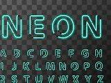Image result for Neon Letters