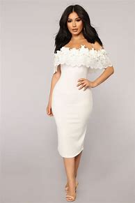 Image result for Fashion Nova White Dress Long