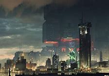 Image result for Cyberpunk Mega City