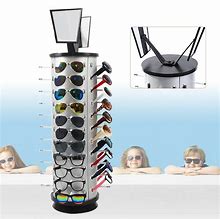 Image result for Rotating Sunglass Display Case