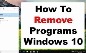 Image result for Remove Programmes