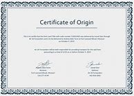 Image result for Country of Origin Letter Format