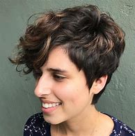 Image result for Pixie Cuts for Wavy Hair