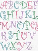 Image result for Cross Stitch Pattern Alphabet Letters