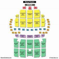 Boch Center Wang Theatre Boston Ma Seating Chart Chart Walls