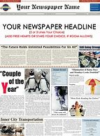 Image result for Customized Newspaper Headlines