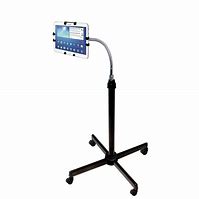 Image result for iPad Gooseneck Stand with Wheels