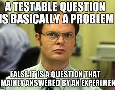 Image result for Dwight Schrute Question Meme