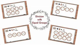 Image result for Division Equal Groups