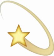 Image result for Shooting Star Emoji PNG