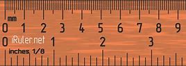 Image result for 6 mm On Ruler