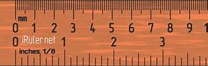 Image result for 13Cm in Inches