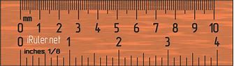 Image result for Printable Decimal Ruler