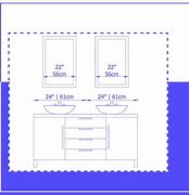 Image result for Double Vanity Sizes