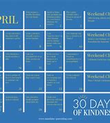 Image result for October 30 Days of Kindness