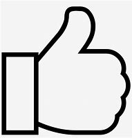 Image result for Thumbs Up Emoji Black and White