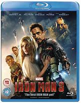 Image result for Iron Man 3 Blu-ray