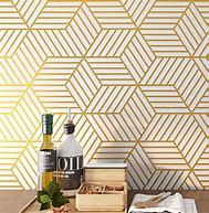 Image result for Gold Peel and Stick Wallpaper