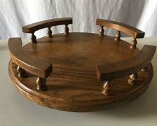 Image result for Antique Lazy Susan Turntable