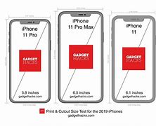 Image result for Screen Size of iPhone 11 Max